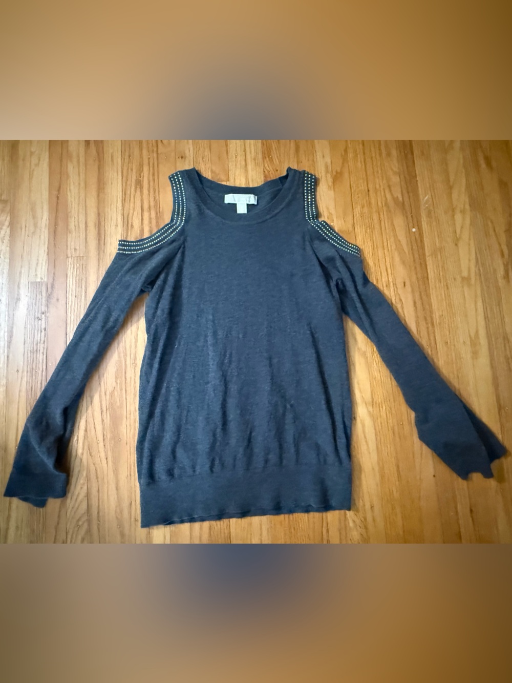 Michael Kors Cold Shoulder Crewneck Sweater